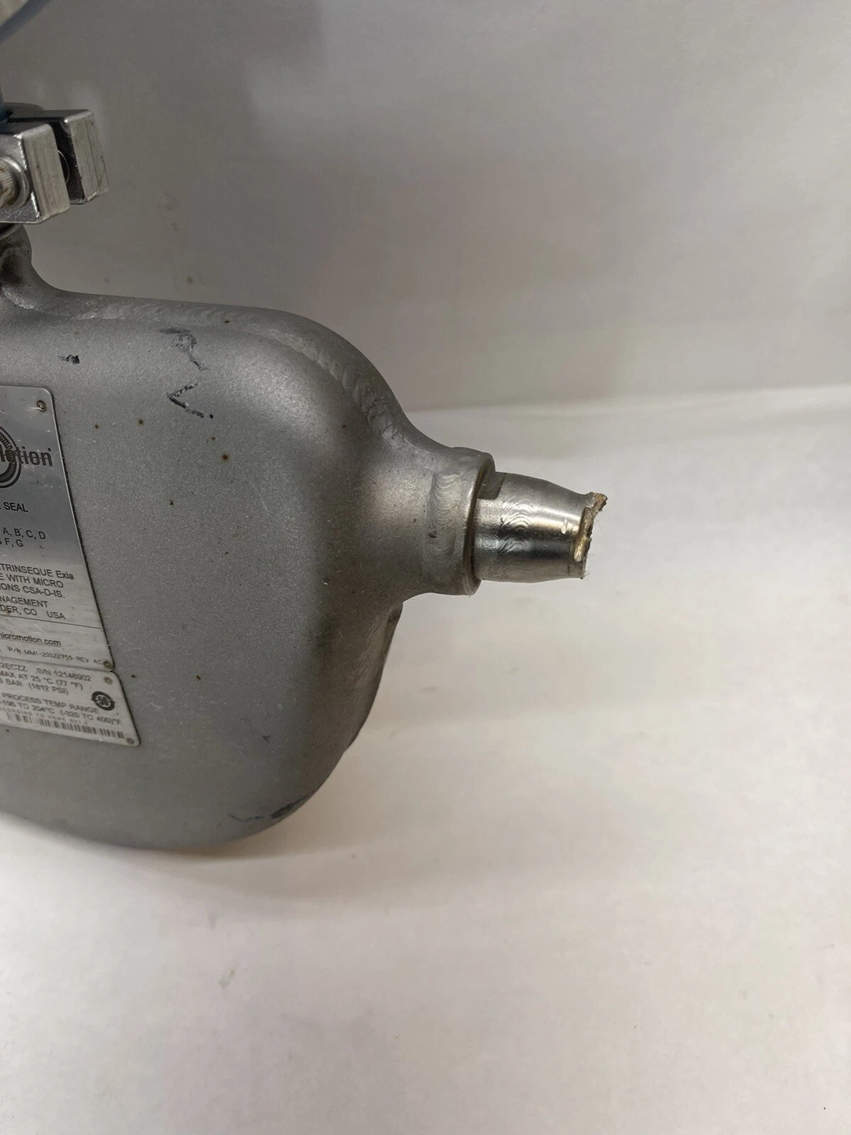 Used Micro Motion 2400SIA11B2EZZZ Mass Flow Transmitter Sensor CMFS010M319N0A2ECZZ