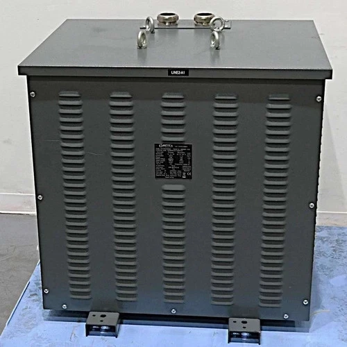 Used ORTEA 3ph Transformer, YXG1200CAB59863, 120kVA, Pri 480V delta, Sec 400V, 173.2A