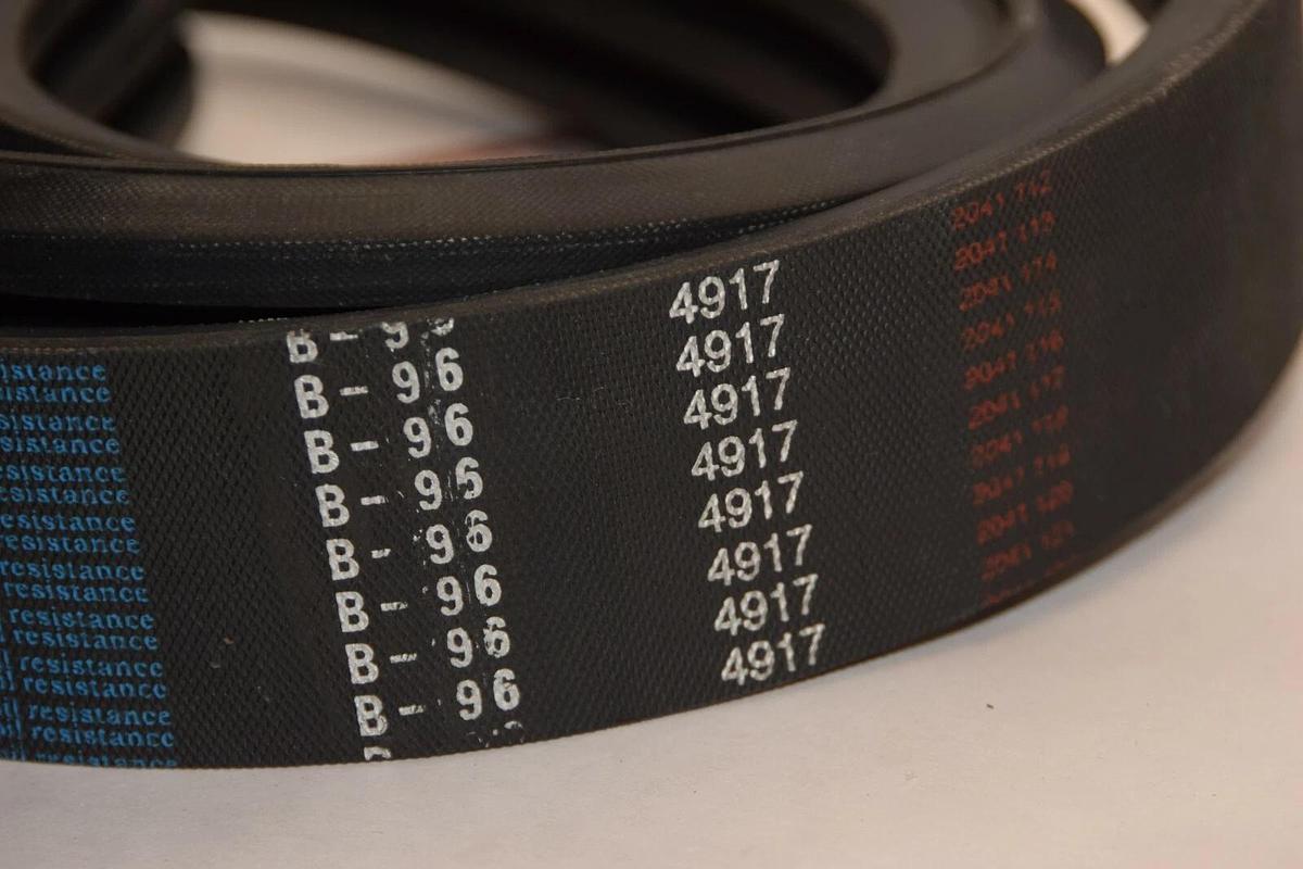 (NEW) D&D Power Belt B-96 B96 4917 3 rib 2-3/16" wide 5/8" thick