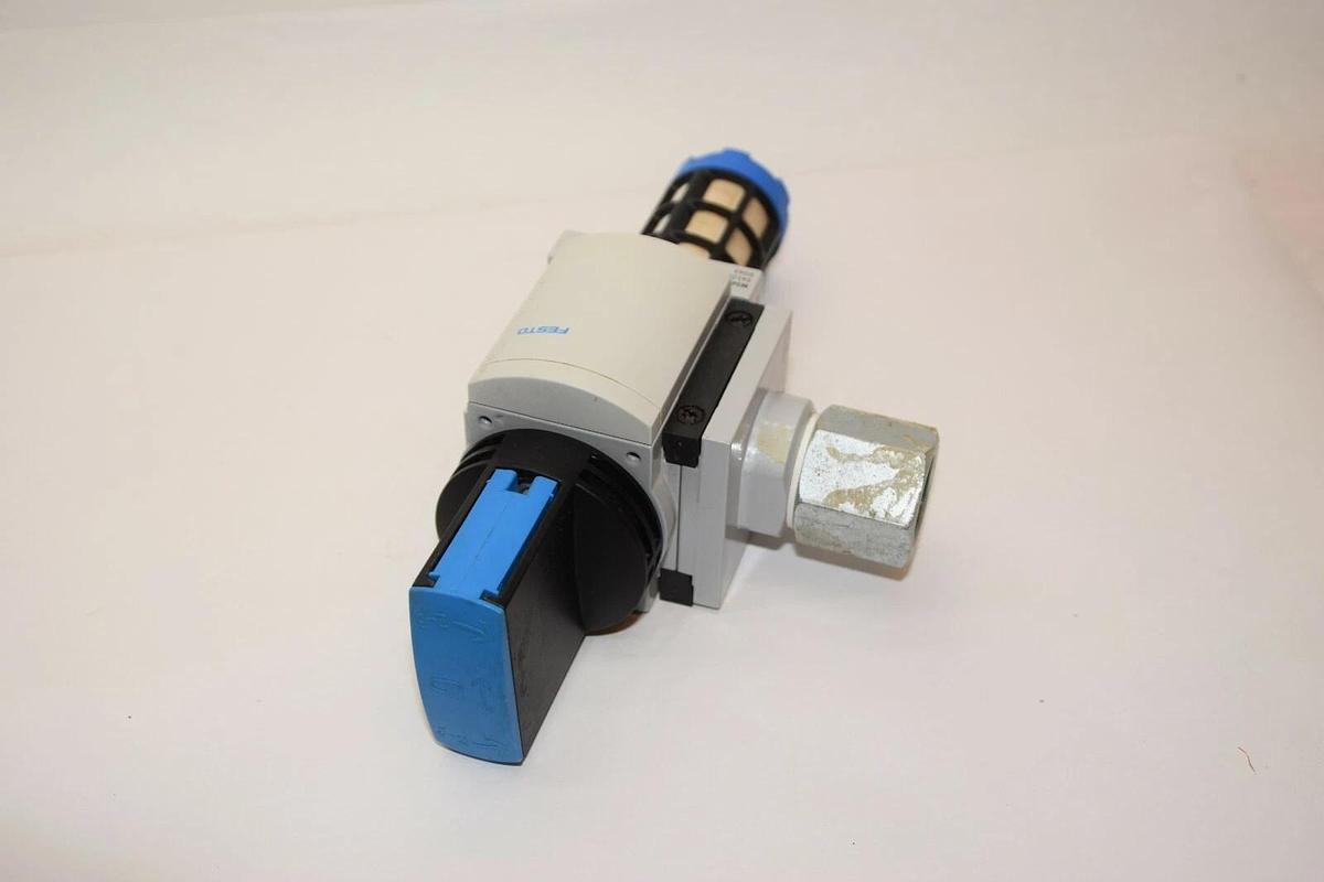 Used FESTO MS6-EM1-1/2 18 Bar 270psi Manual On/Off Soft Start Valve