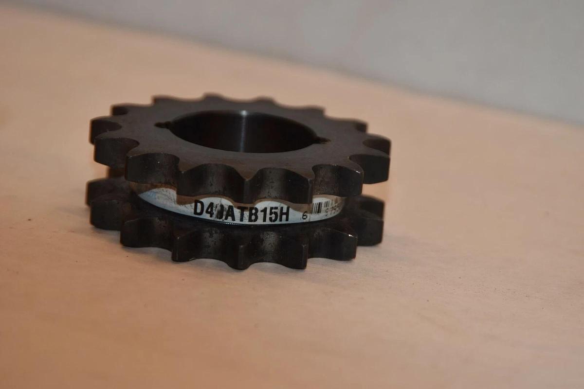 NEW MARTIN D40ATB15H DOUBLE ROW SPROCKET