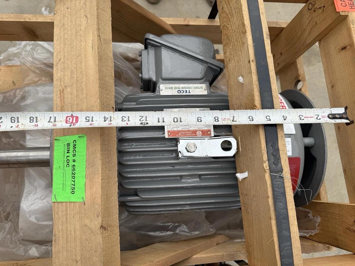 Aqua-Aerobic ENDURA TECO Motor AEUH8R 40hp 7.5kW 3ph 4p 230/460v TEFC (NEW)