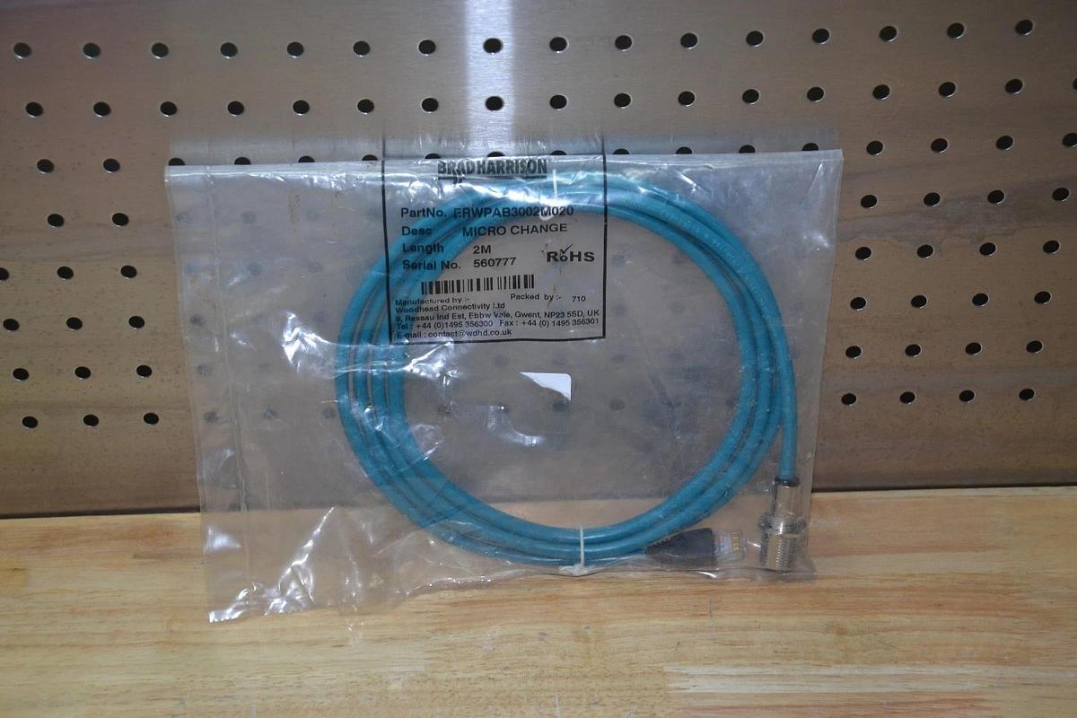 BRADHARRISON ERWPAB3002M020 MICRO CHANGE CORDSET NEW