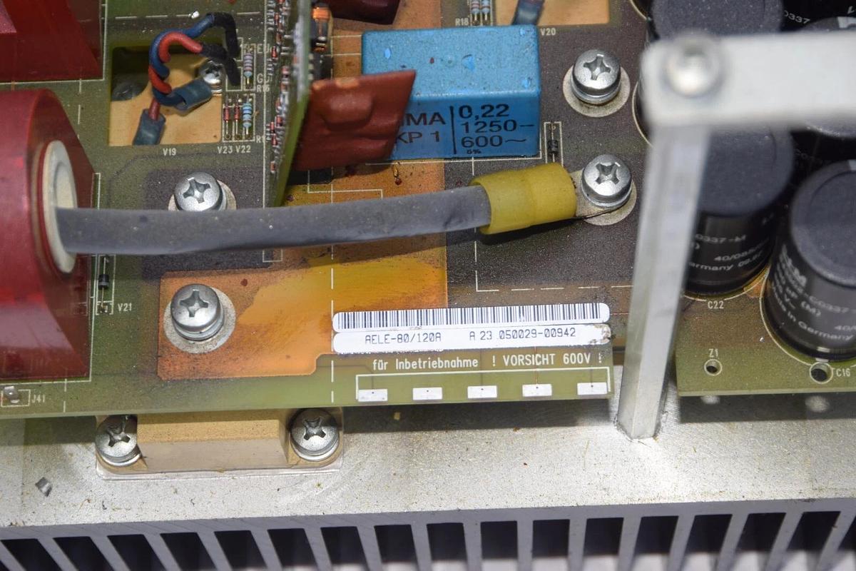 Used EUC-HELLER LMN-80/120A , D 24.002020X-00444 218-00 Uni-Pro Drive Servo Amplifier