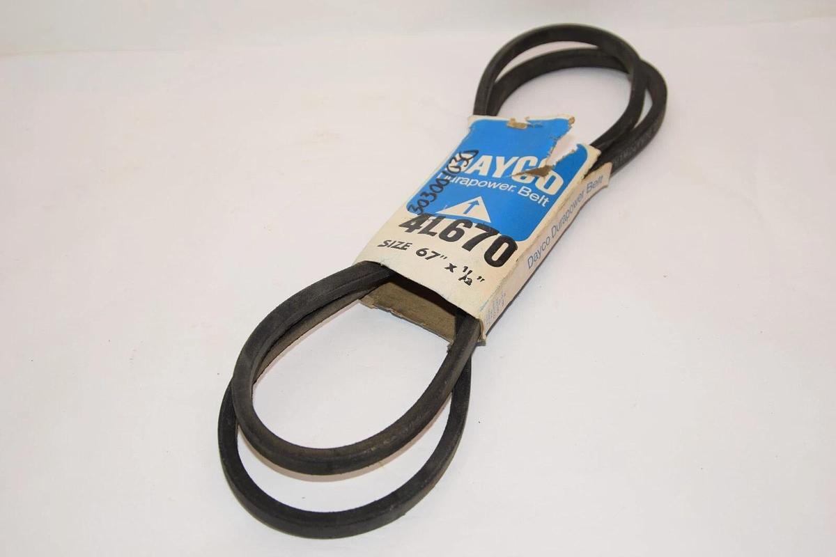 DAYCO Durapower Belt V-Belt 4L670 67" x 1/2" Made in USA (NEW)