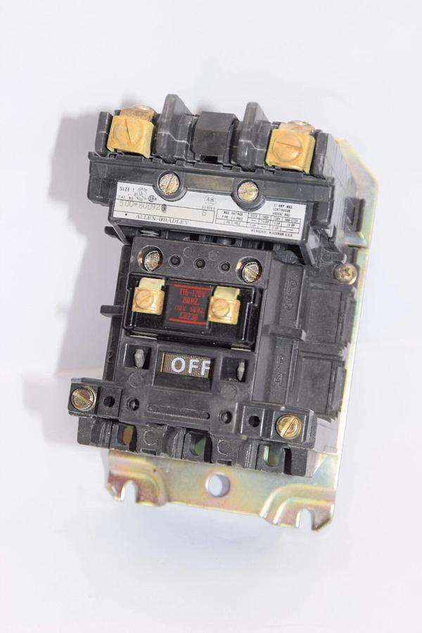 (NEW) ALLEN BRADLEY 500-B0D92 Series B 27Amp 2P 115-120V Coil Contactor