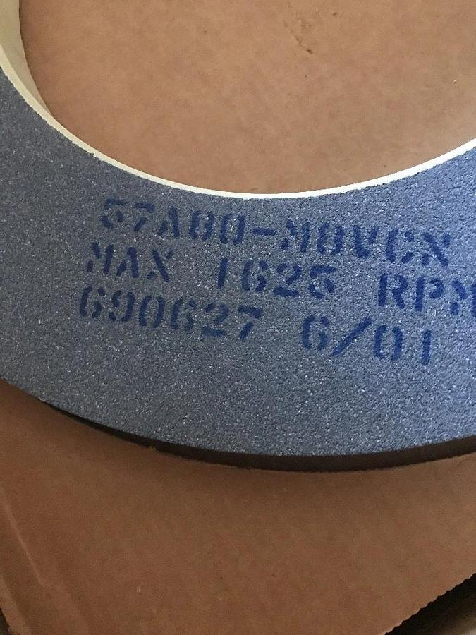 Norton 57A80-M8VCN 20" Alundum Grinding Wheel 20x 1-1/2x 12, 20x1-1/2"x12"