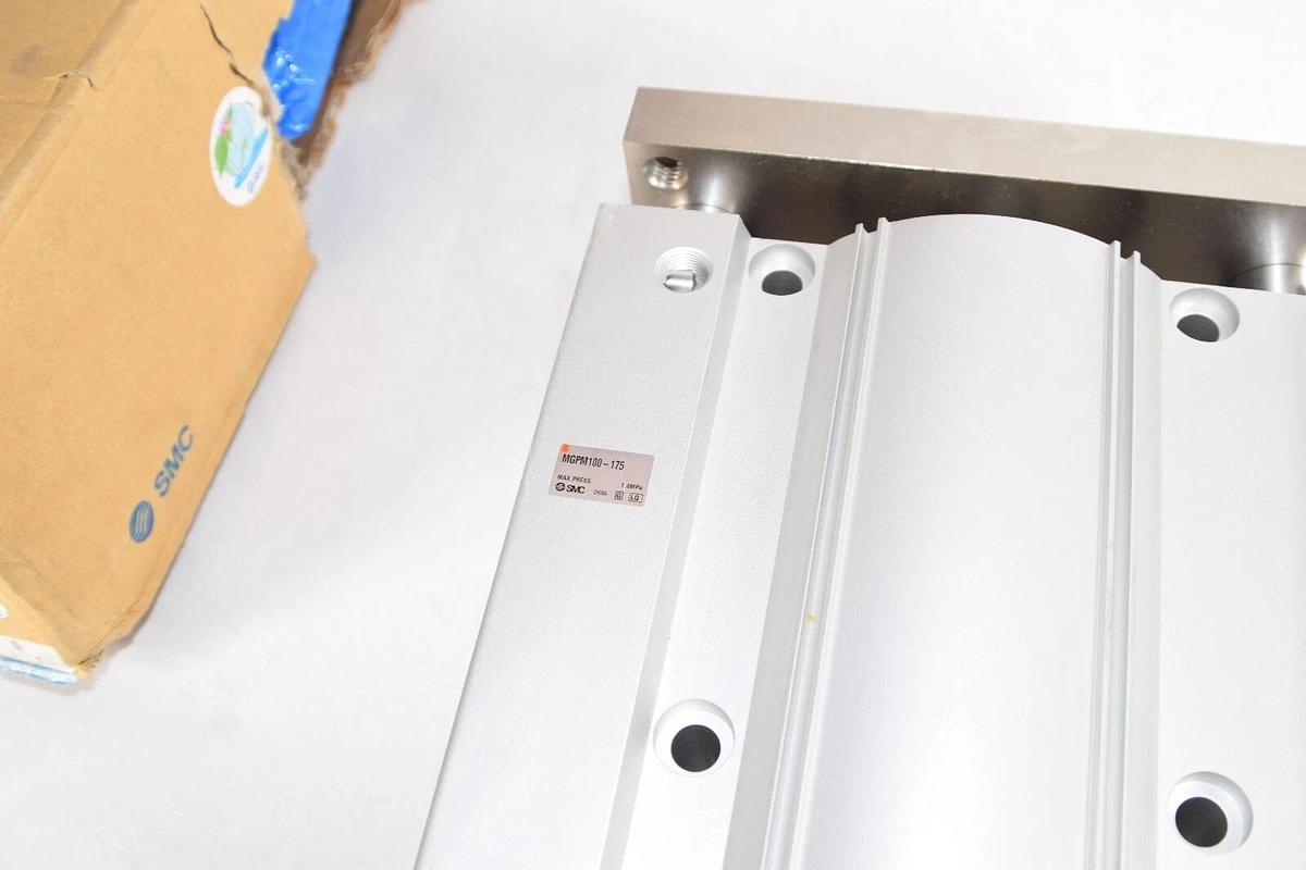 (NEW) SMC MGPM100-175 Compact Guided Pneumatic Cylinder