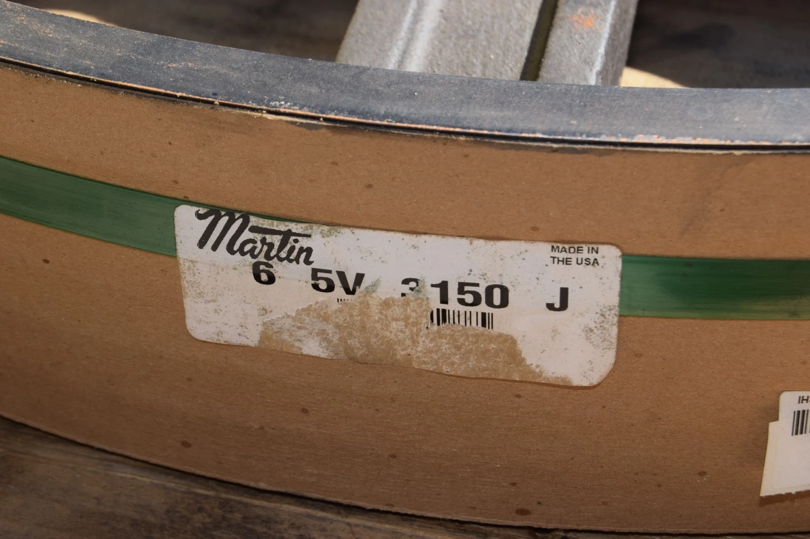 MARTIN Sheave 65V3150J 6-5V31-5J 5V V-Belt 6 Groove 31.5" dia QD-J USA (NEW)