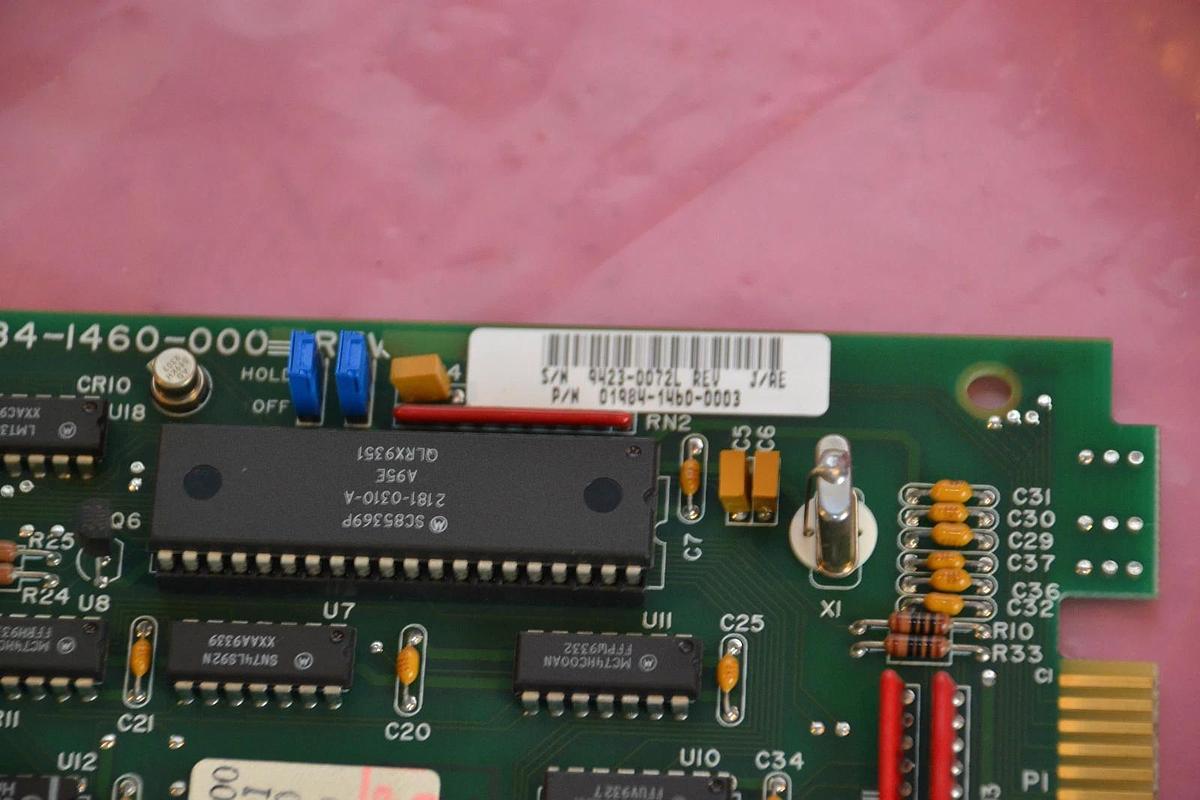 Used FISHER ROSEMOUNT POWER SUPPLY BOARD CARD PWA 01984-1460-0003 REV. J/AE