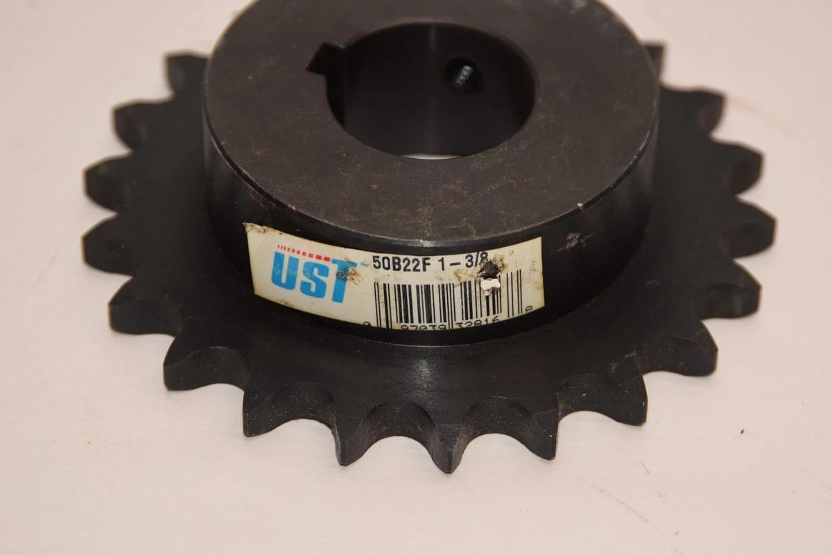 TSUBAKI UST Sprocket 50822F 1-3/8 1-3/8" Bore 22 Teeth (New)