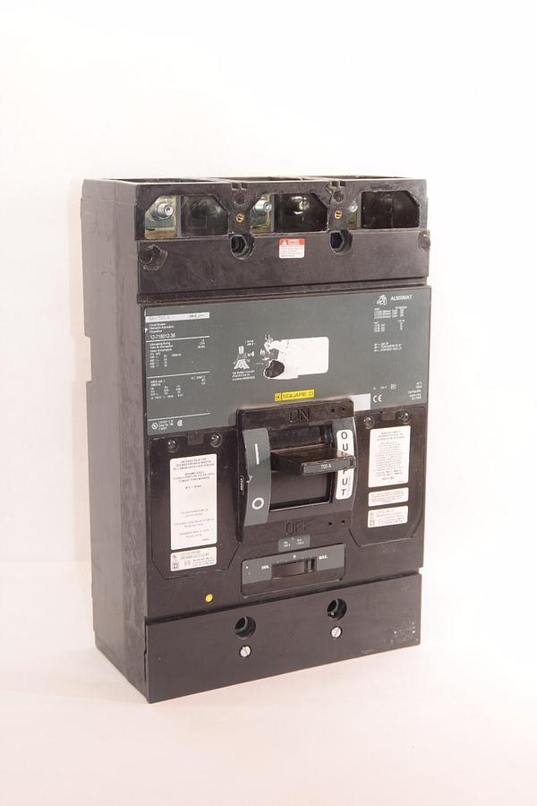 Used SQUARE D MH 700A MH700A 12-718012-36 700 Amp 3P Circuit Breaker