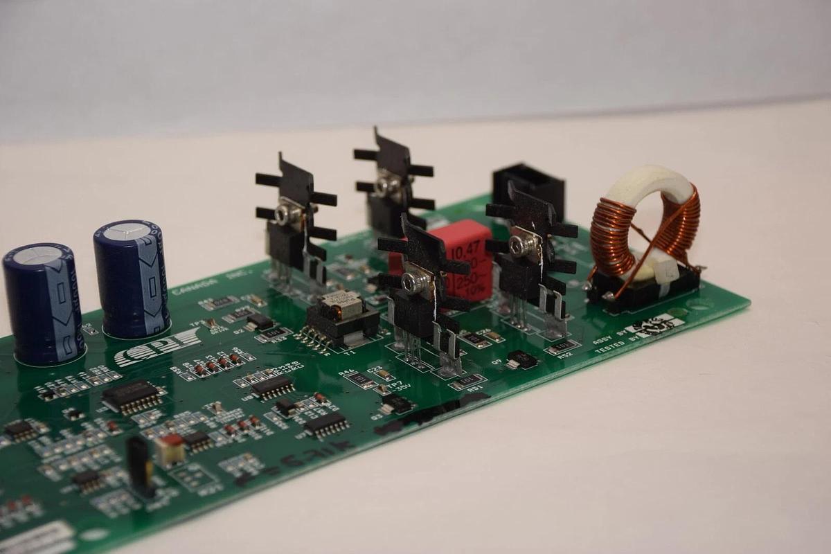 Used CPI CANADA INC 731407 , 73140712 Rev Y ,731405 Rev AC Filament Supply Board Card