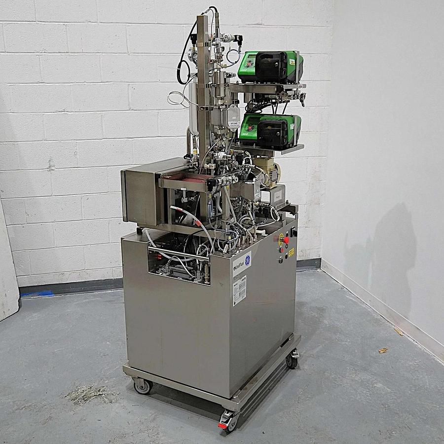 Used GE Healthcare UniFlux Cabinet 10 Tangential Flow Filtration System 2011