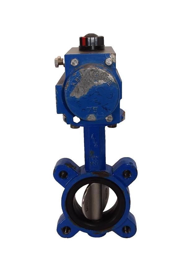 ABZ Valve & Controls DA 75 , DA75 200psi 316SS EPDM 3" Butterfly Valve (New)