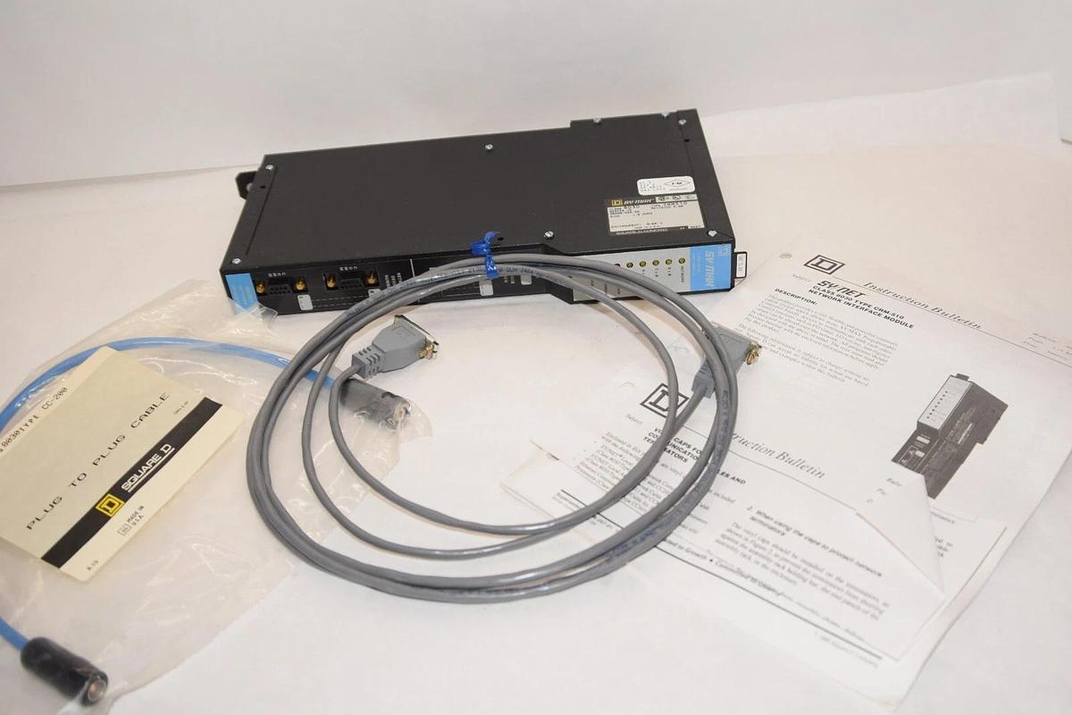 (NEW) SQUARE D 8030 CRM510 Series H2 Rev 5.00 30608-502-50 Interface Module