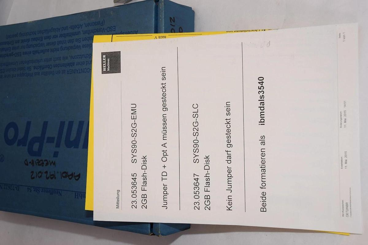 (NEW) UNI-PRO SYS90-S2G-SLC SYS90S2GSLC B 23.053647-00099 Controller Board