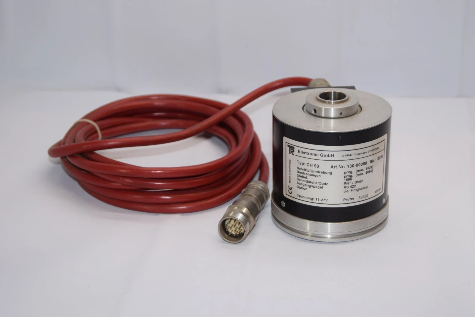 (NEW) TR ELECTRONIC GMBH CH90 130-00008 11-27V Encoder