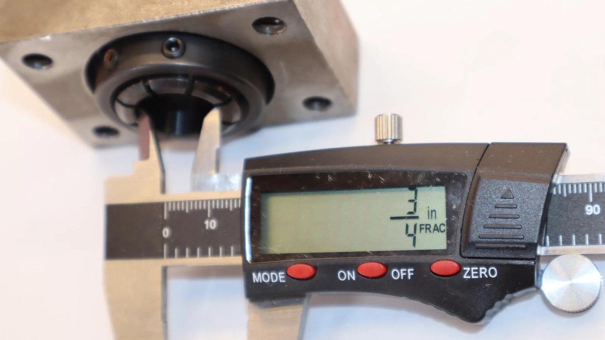 (NEW) LINK-BELT 16361237 , ER12K 4-Bolt Bearing Block With Collar