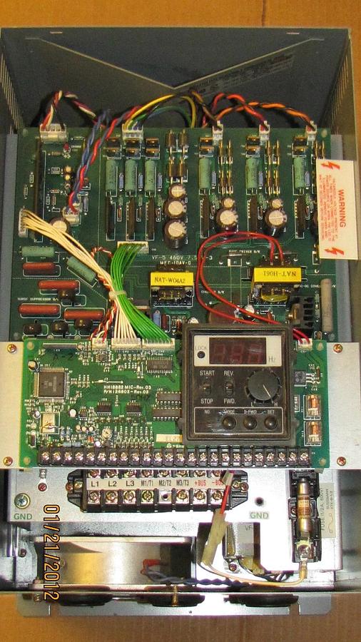 Used Allen Bradley VFD Adjustable Frequency Drive 1333-EAN 1333EAN Ser B 3ph 14.5kva