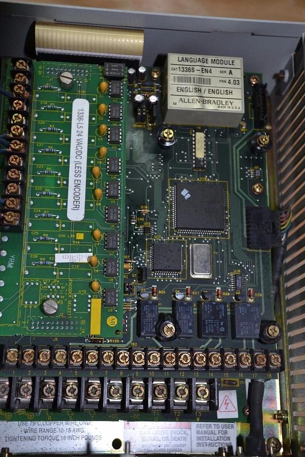 Used Allen Bradley AC Drive 1336S-BRF30-AA-EN4-HA2-L5 Ser.D 1336S BRF30 AA EN4 HA2 L5