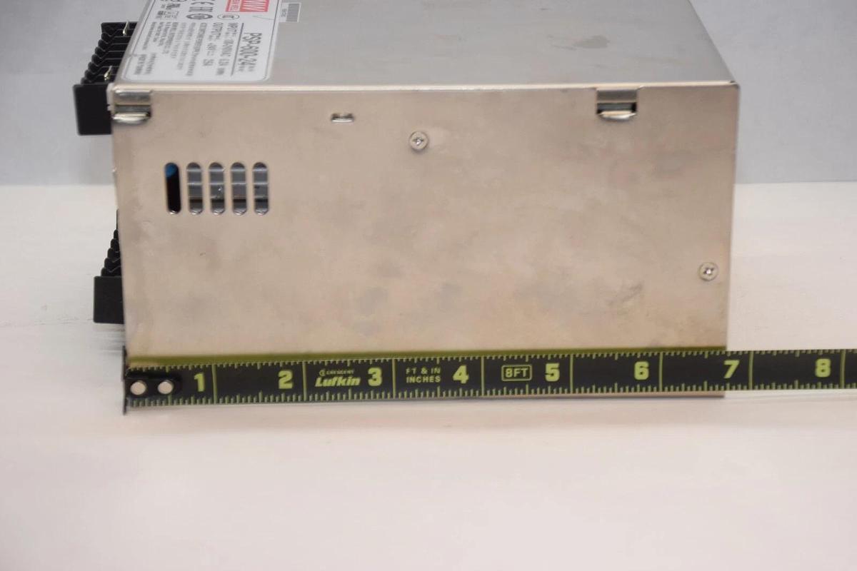 Used MEAN WELL PSP-600-24 , PSP60024 100-240Vac Power Supply