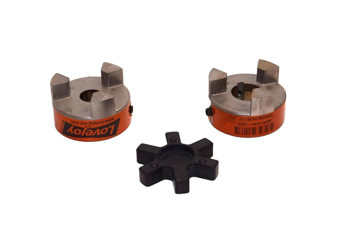 LoveJoy L-090 .625 & .875 5/8" 7/8" With Rubber Insert Coupling Hub