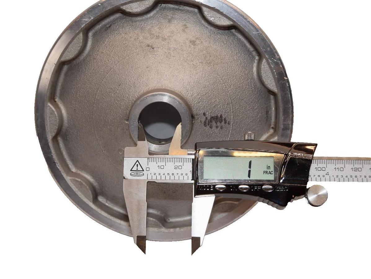 5BF08/A Soild Disc Aluminum Handle , Handwheel (New)