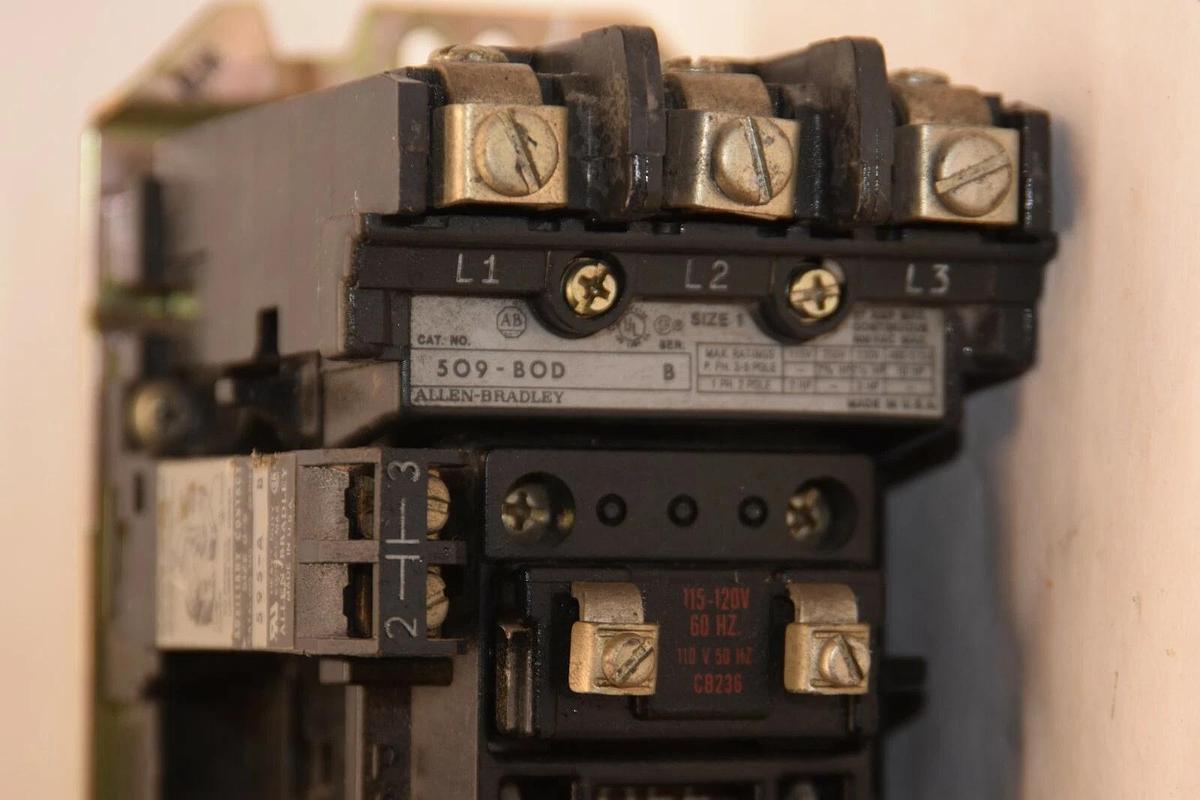 Used ALLEN BRADLEY 5O9-BOD 509-B0D Size Sz 1 115/12v Contactor Coil w/ 42185-800-01