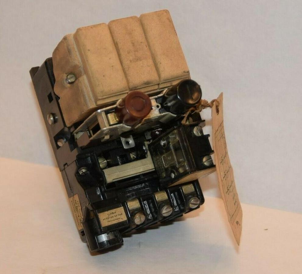 (NEW) SIEMENS Vintage R920III R920111 10-15Aam Overload Relay