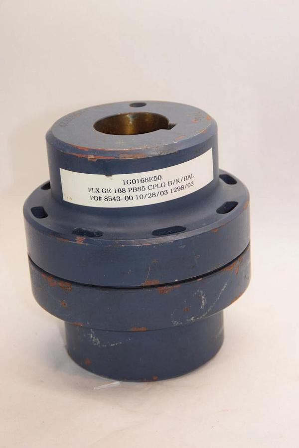 Used NEW VULKAN IR 39593322 GE168 PB85 392D 1G0168E50 2-1/8" 1-31/32" Flex Coupling