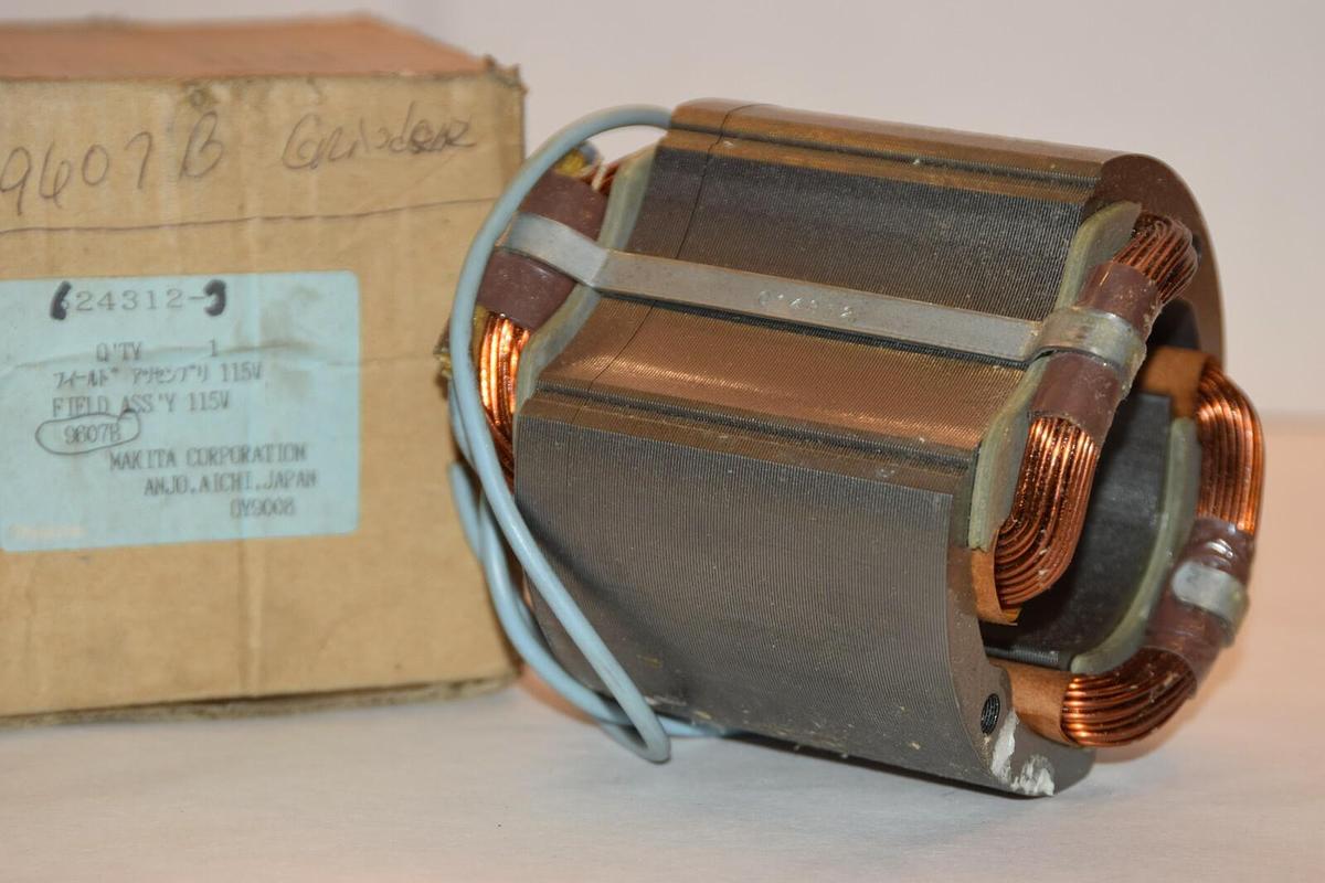 (New) MAKITA 014312 115V Field Assembly For Grinder 9607B