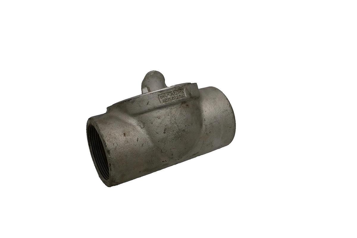 Used Crouse Hinds Any Angle Conduit Seal Fitting w/ 3" Female Hub EZS8 , 517152G