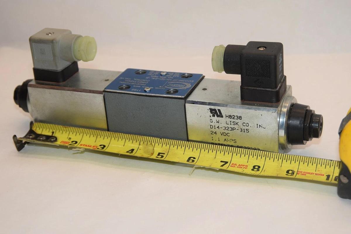 (NEW) CONTINENTAL HYDRAULICS ED03M-3F10-GD-24L-B Directional Control Valve