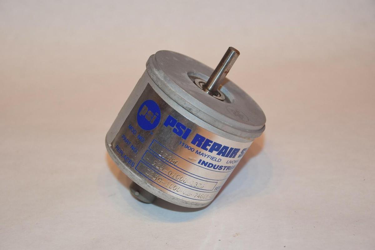 Used PSI 924-01008-136 15680 INDUSTRIAL ENCODER