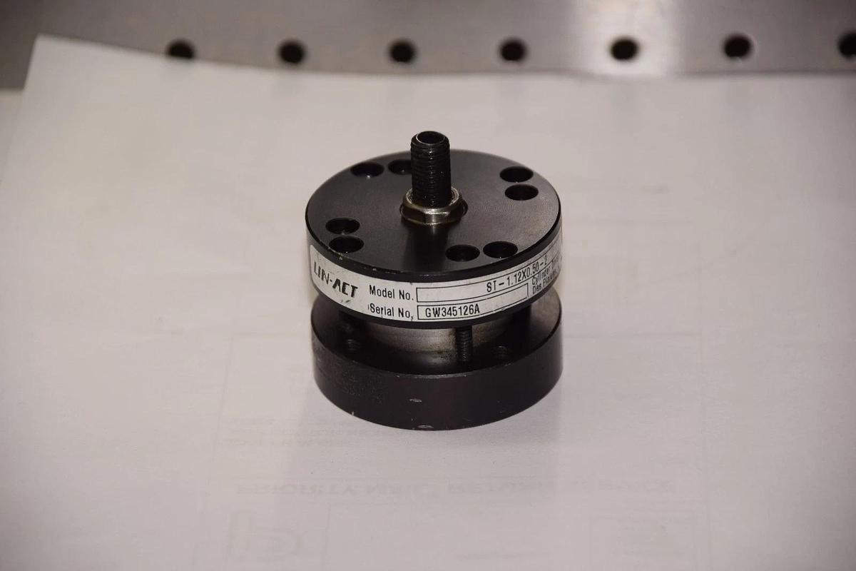 LIN-ACT ST-1.12X0.50-2 PNEUMATIC CYLINDER NEW