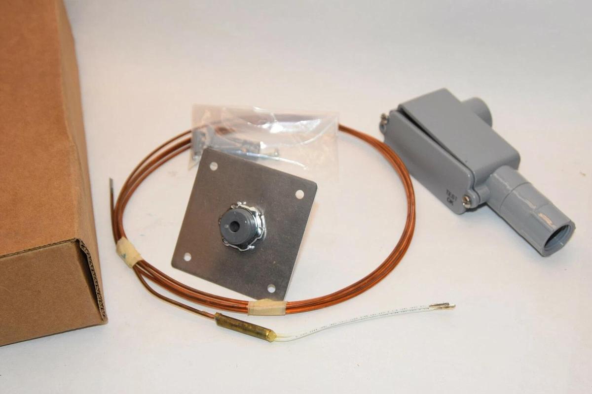 (NEW) JOHNSON CONTROLS TE-6315P-1G 1000Ω Element 8' Temperature Sensor