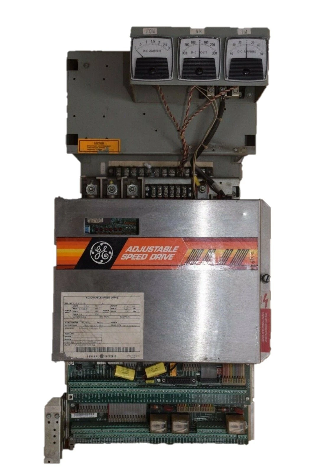 Used GE GENERAL ELECTRIC DC-300 Adjustable speed drive 10HP 10 HP 7VXAS057CD04