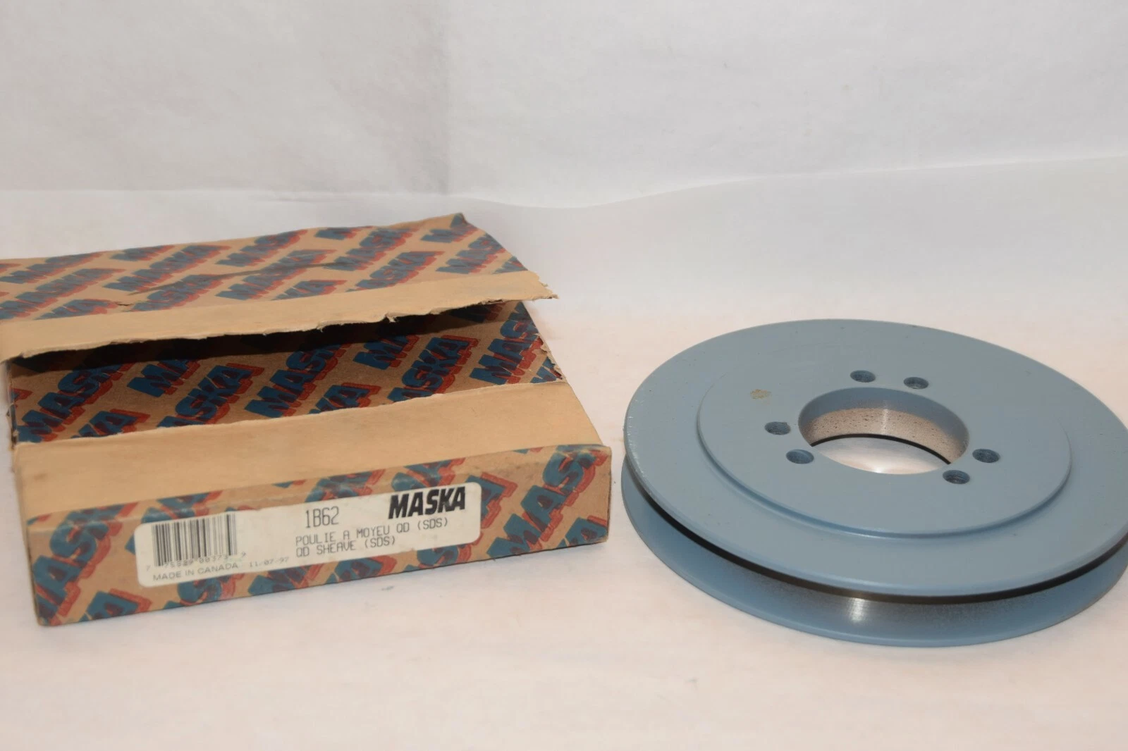 (NEW) MASKA 1B62 QD (SDS) Bushing Sheave