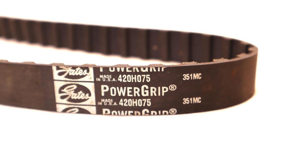 (NEW) GATES 420H075 PowerGrip Timing Belt USA