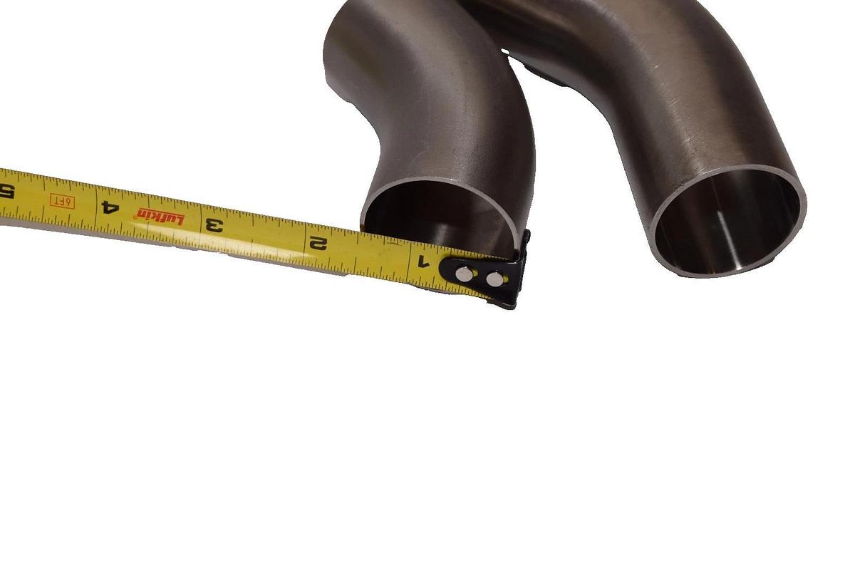 RJ 1-1/2" Sanitary 45° Sanitary Weld Elbow pipe Stainless s/s Fitting (New -2)