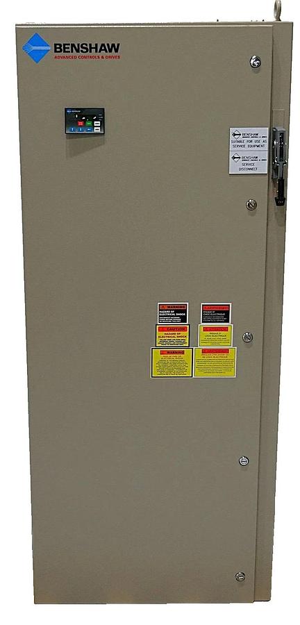 Used Benshaw  Enclosed Soft Starter 60hp RB2-1-S-096A-13CMT3000a RB21H0060460S51