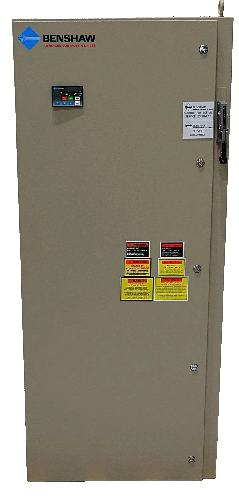 Used Benshaw  Enclosed Soft Starter 60hp RB2-1-S-096A-13CMT3000a RB21H0060460S51