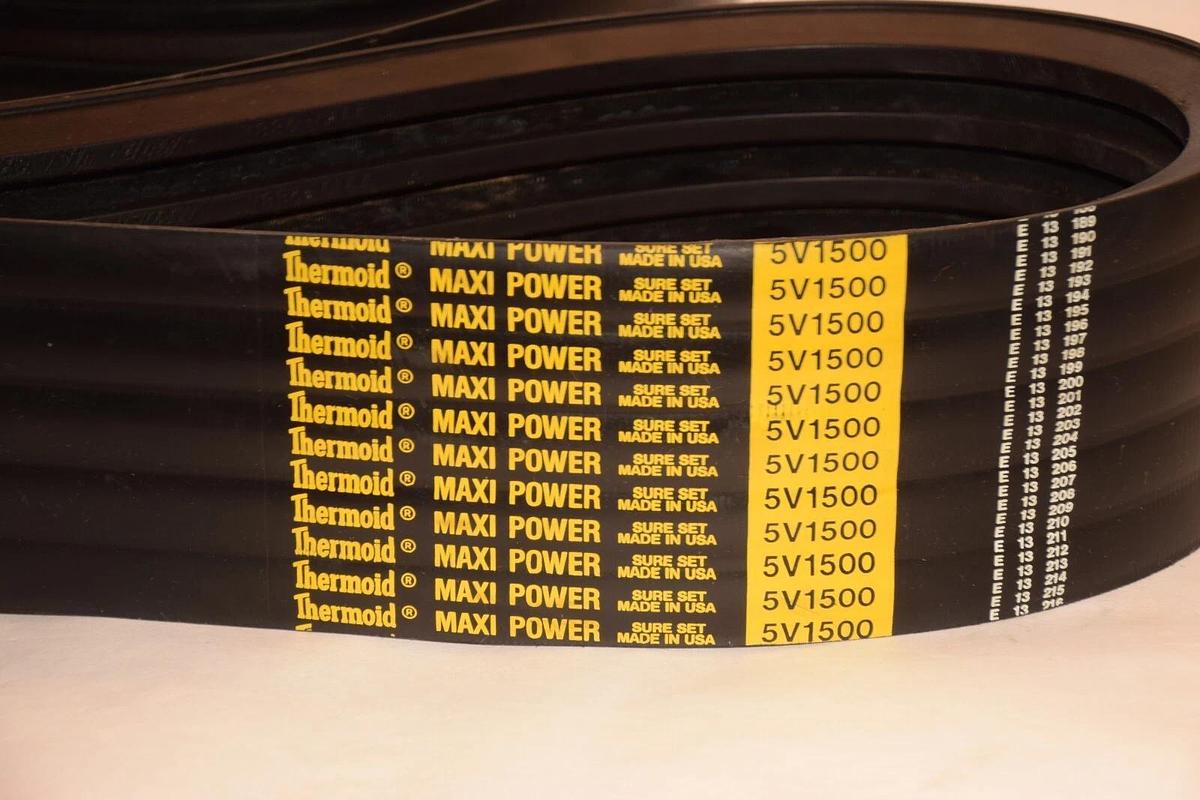 (NEW) THERMOID 5V1500/5 5/5V1500 5-Rib Maxi Power Belt *Made in USA*