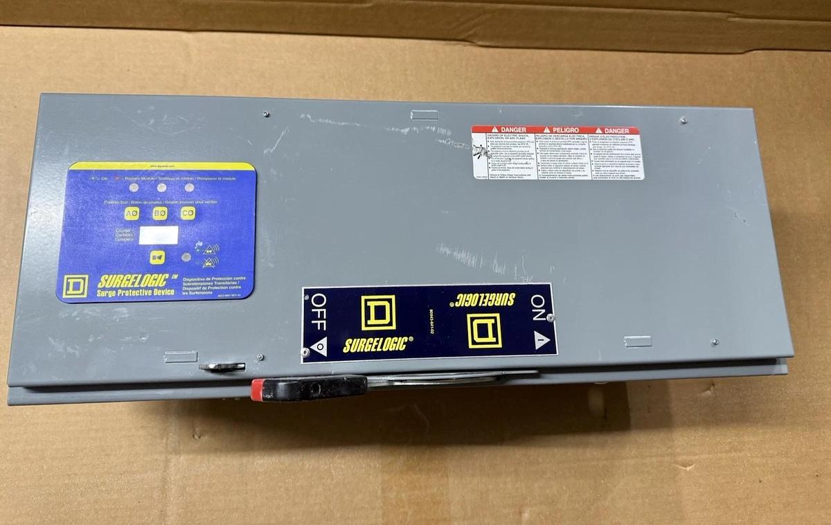 SQUARE D Surgelogic QMB Surge Protection Device QMB4IMA24 3ph 480y/277v 4w 240kA