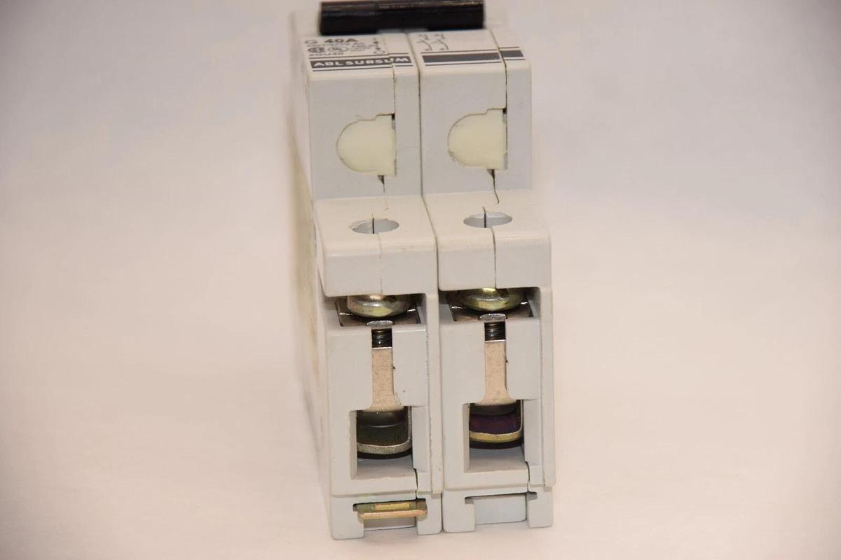 Used ABL SURSUM G 40A 40 Amp 480Y/277AC 10KA 2GU40 9967410 2 pole 2p