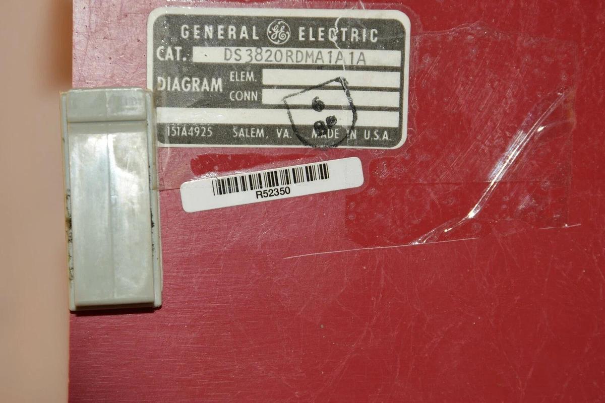 Refurbished GE DS3800XPEX1B1A 6BA02 Driver Board With DS3820RDMA1A1A Red Casing