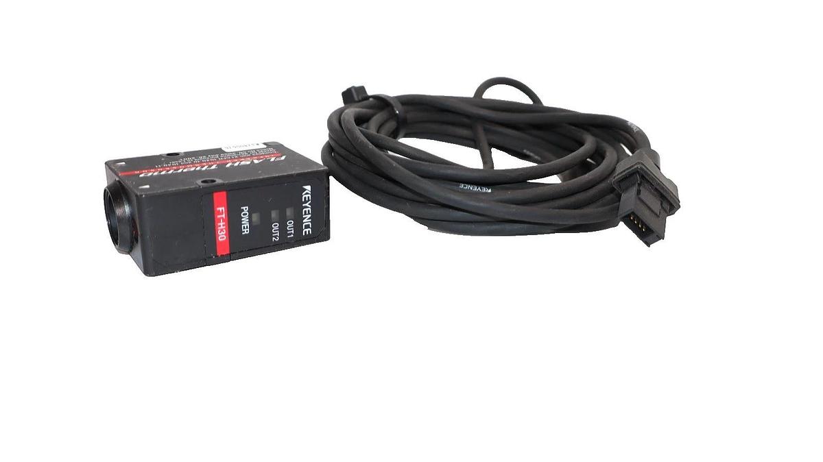 Used Keyence Thermal Sensor Flash Thermo FT-H30 , FTH30