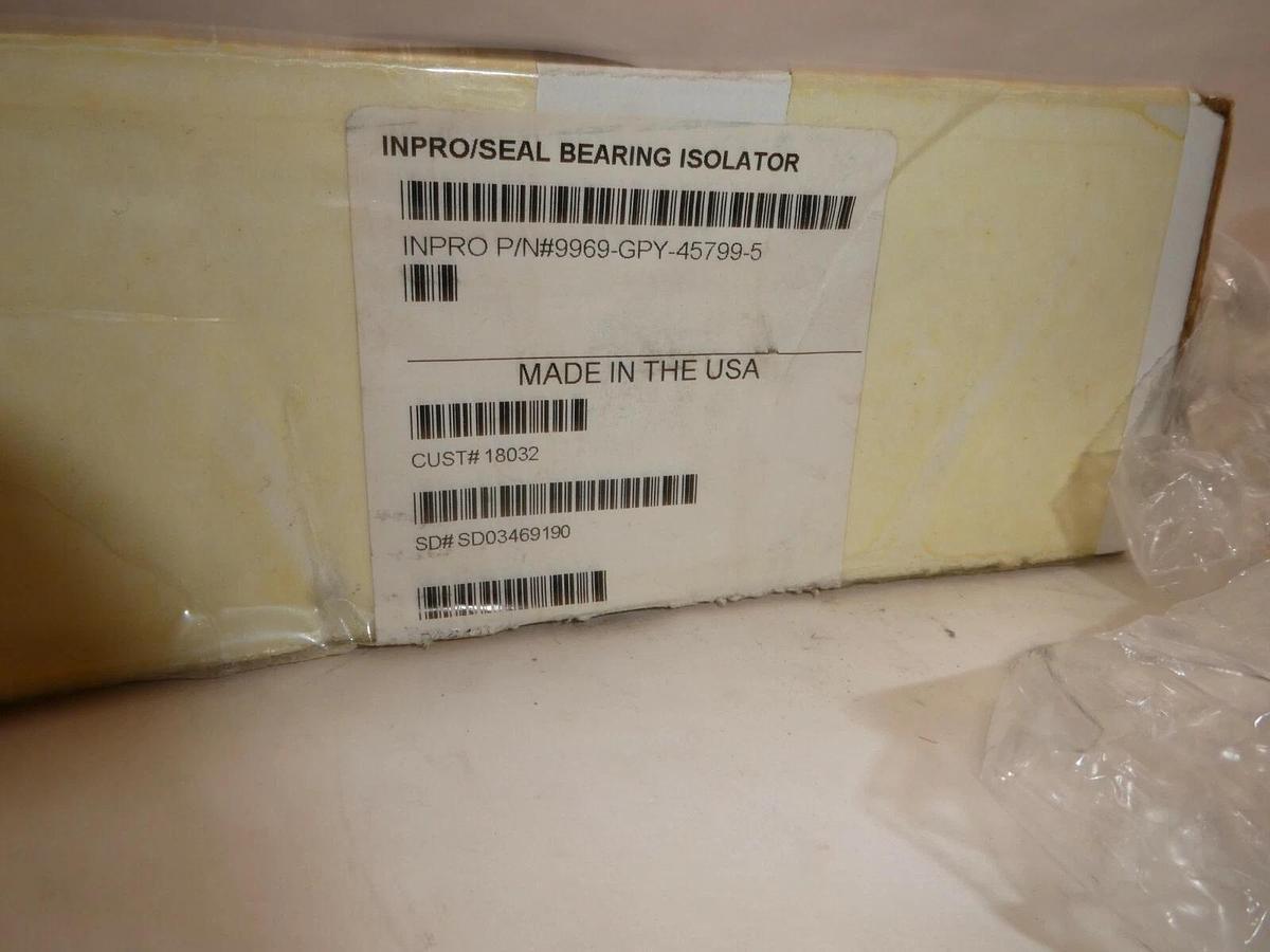 (NEW) INPRO/SEAL 9969-GPY-45799-5 Bearing Insolator