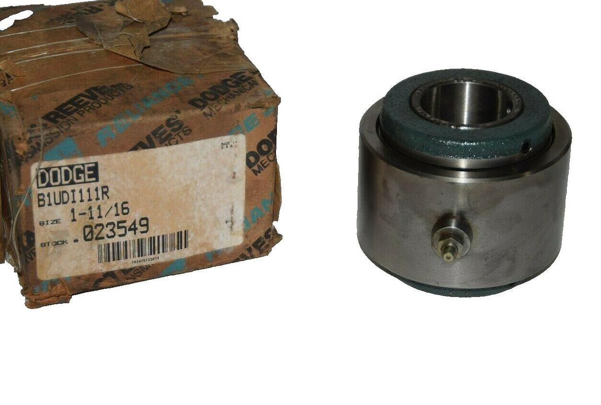 DODGE B1UDI111R 1-11/16" Roller Bearing Cartridge Unit (NEW)
